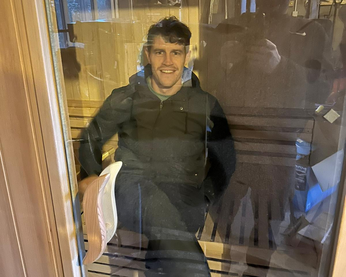 Andrew Trimble Embraces Wellness with Tidal Saunas