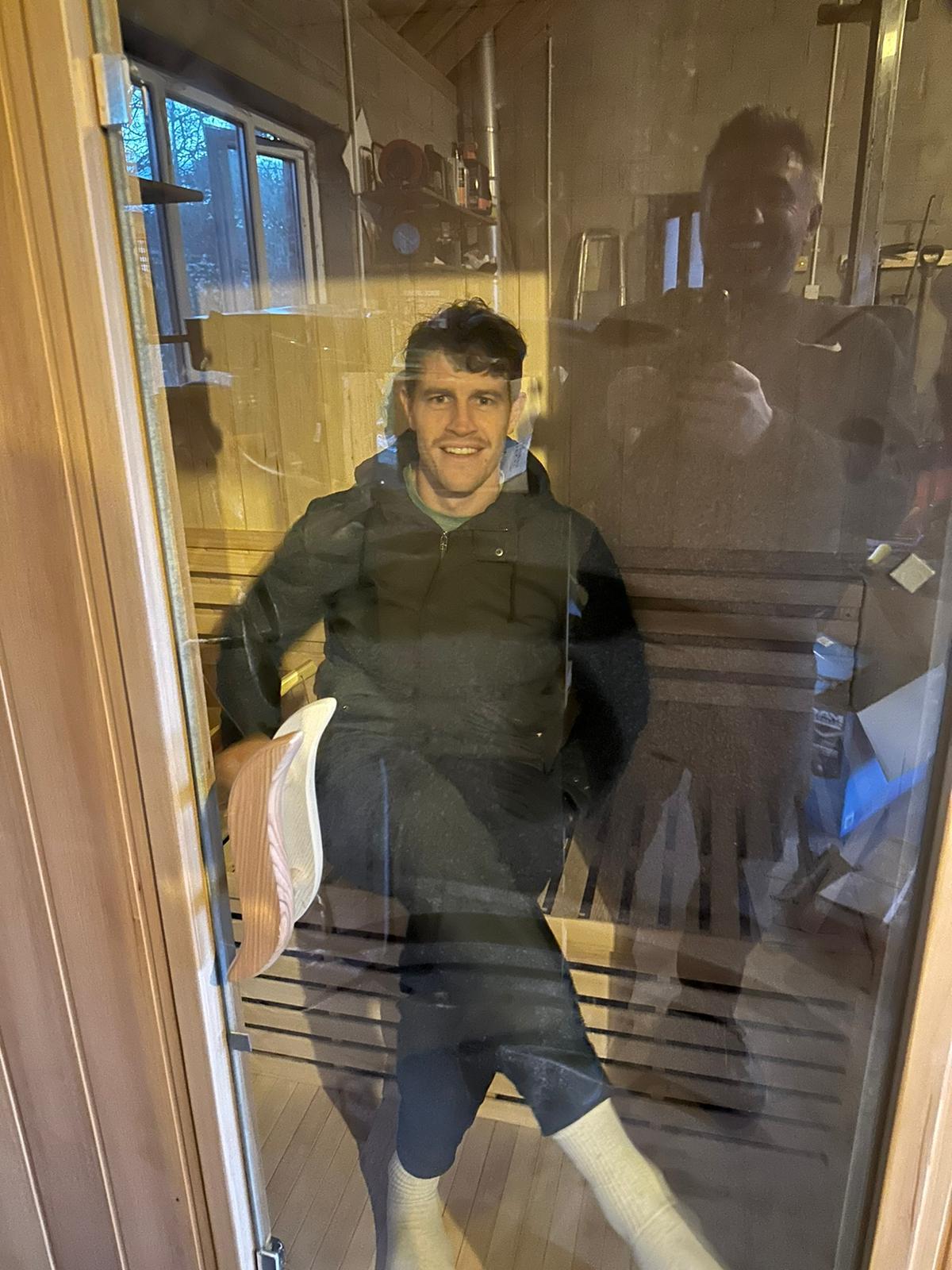 Andrew Trimble Embraces Wellness with Tidal Saunas