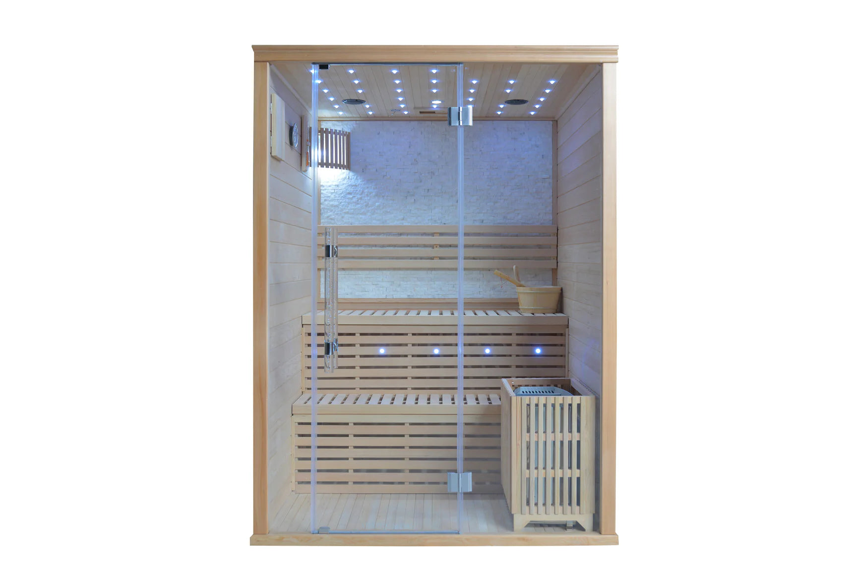 Wave 2 2Tier Traditional Sauna