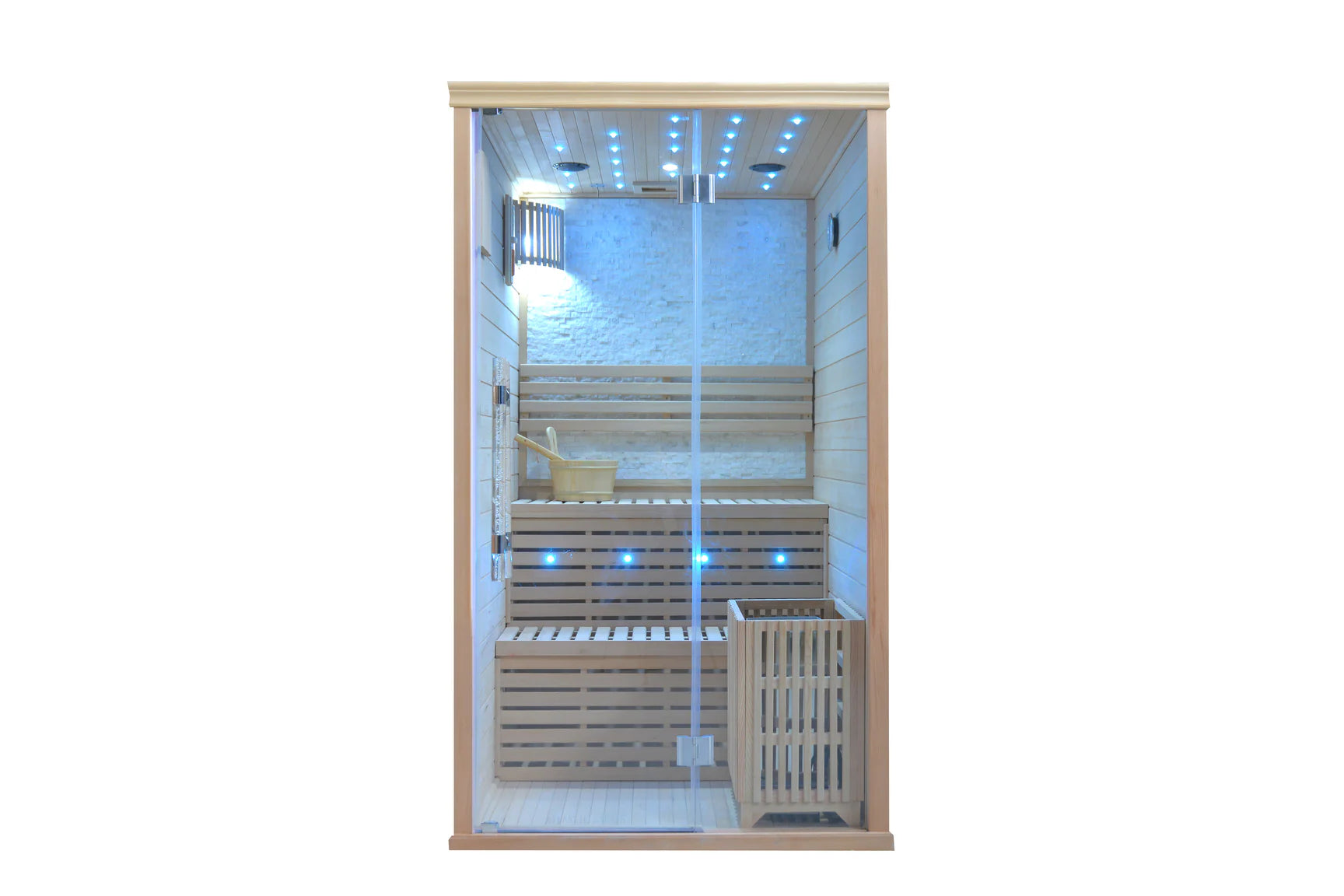 Wave 1 2Tier Traditional Sauna