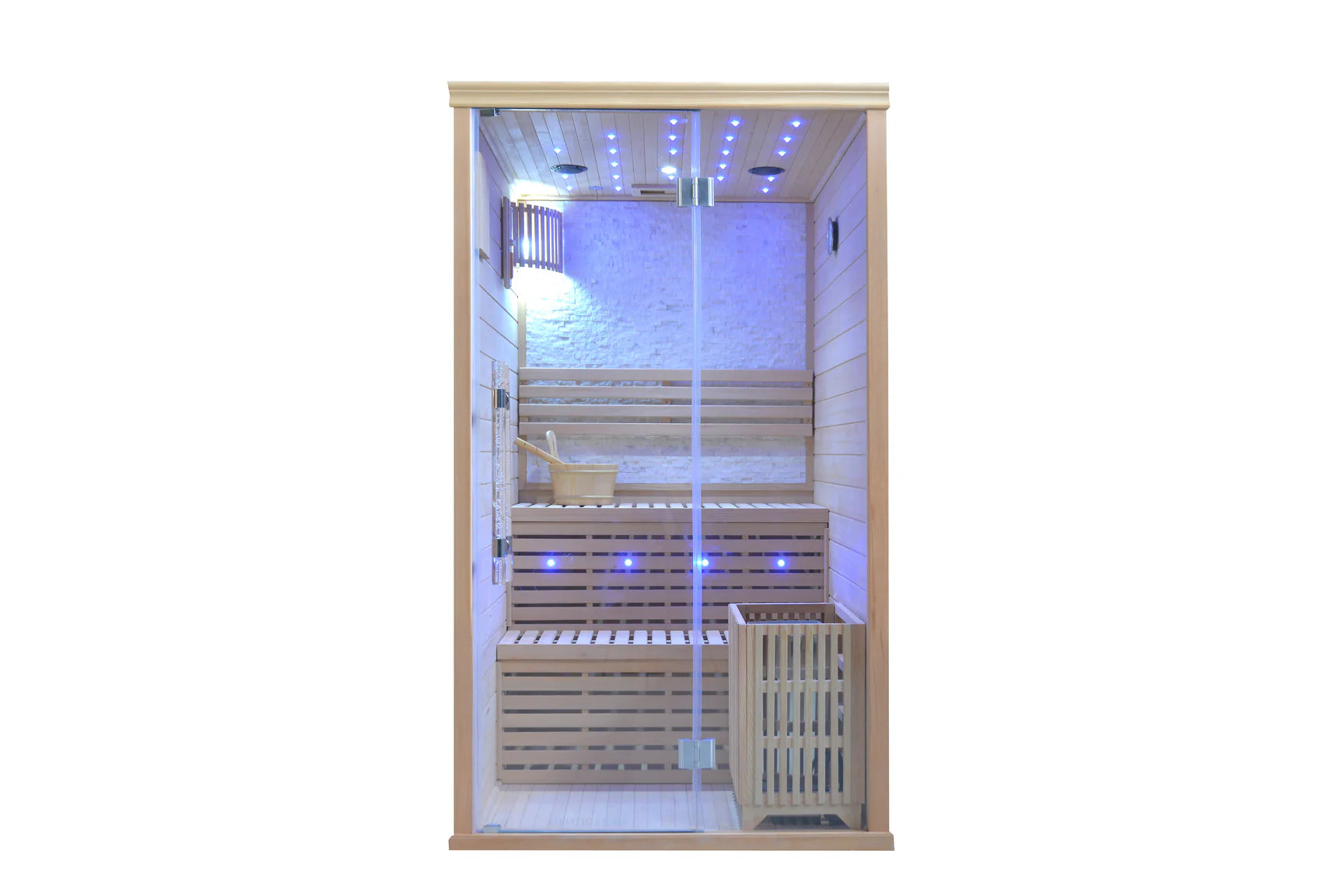 Wave 1 2Tier Traditional Sauna